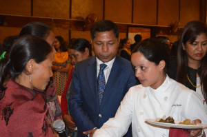Communities presented a tasting of the food they will be cooking for the delegates to the ITM 2015