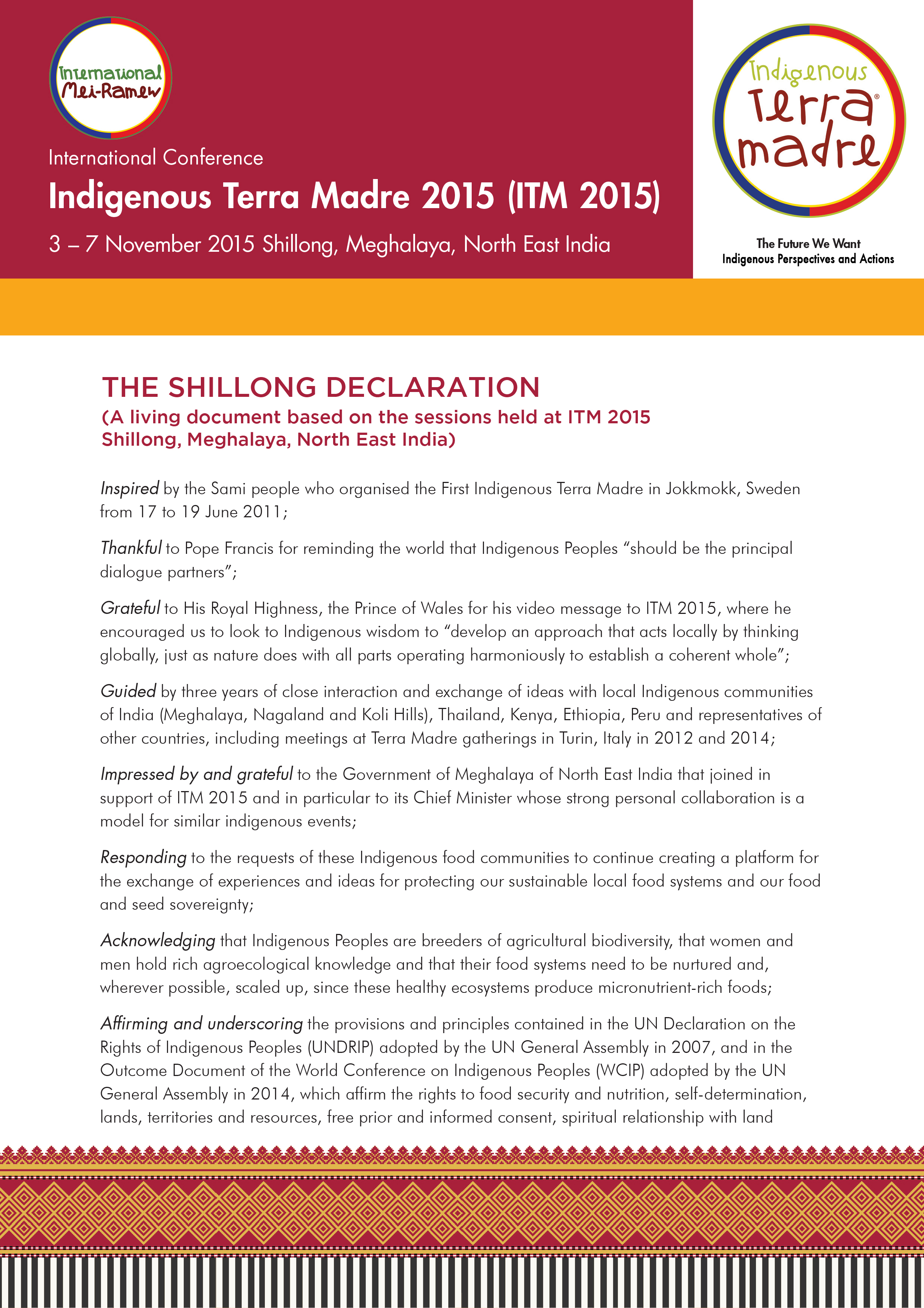 1 THE SHILLONG DECLARATION_English_7 March 2016-1