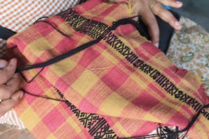 Read more about the article Traditional embroidery technique of Meghalaya- ‘KHNENG’