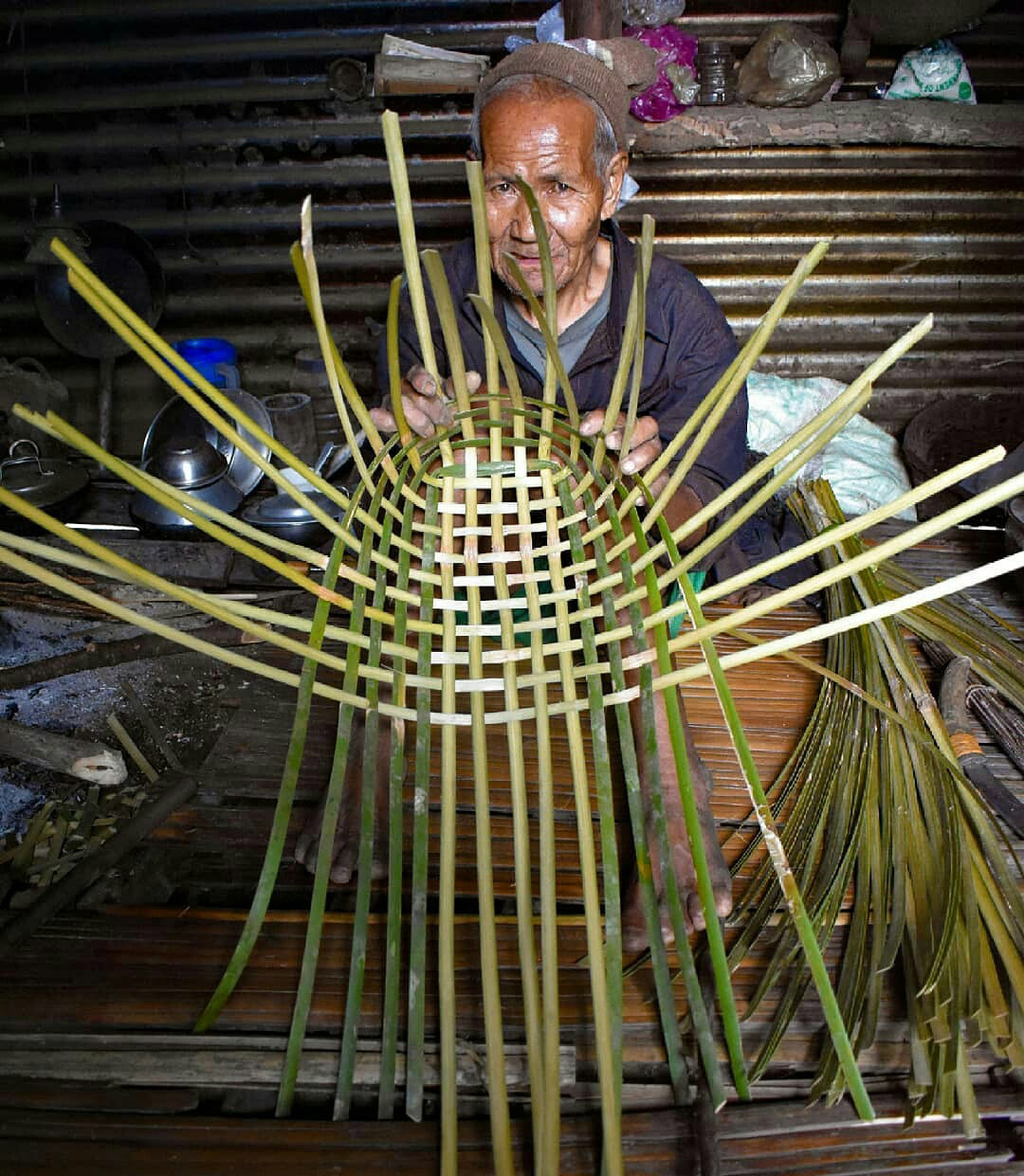 Read more about the article Bamboo Weaving in Wahsohra: A case study