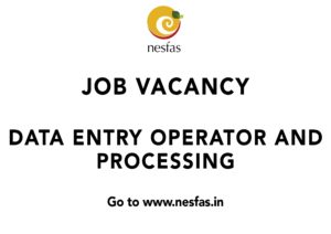Read more about the article JOB VACANCY: Data Entry Operator and Processing