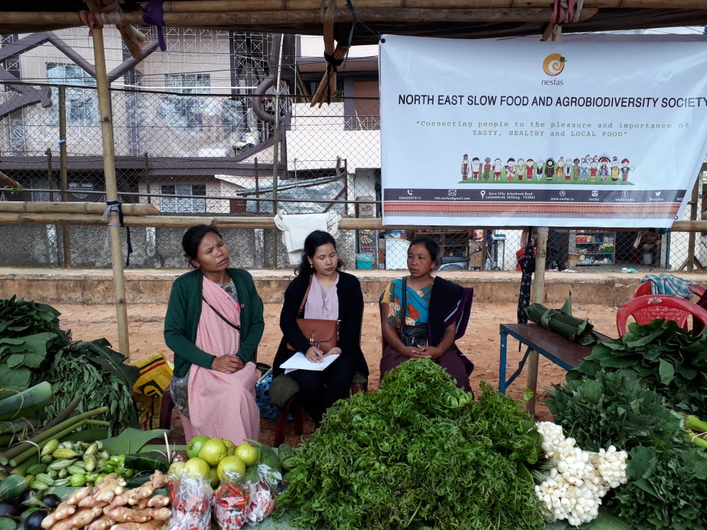 Read more about the article NESFAS participates at the Farmer’s Market organised by Seng Kynthei Lumsohphoh