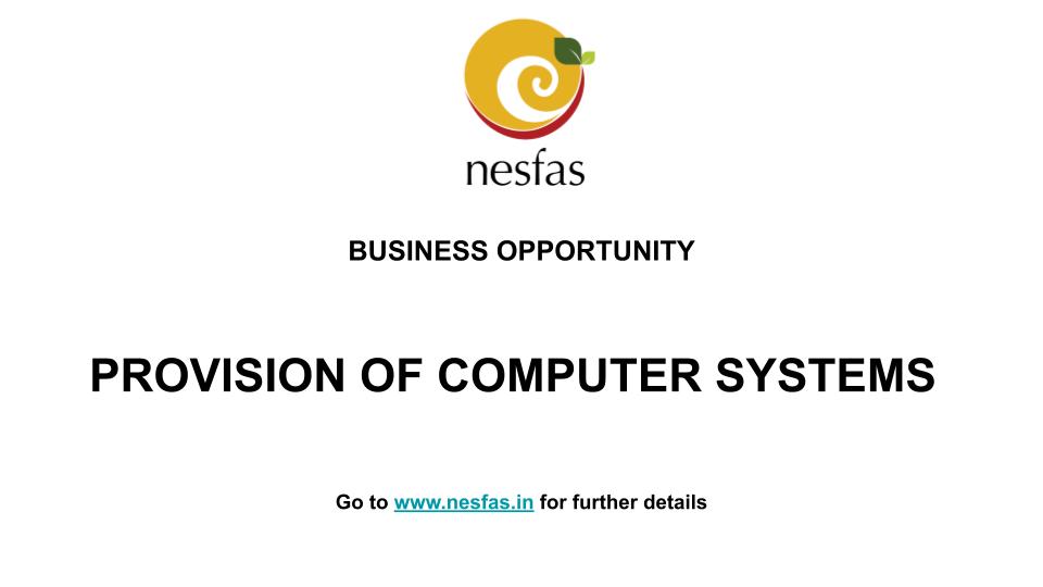 Read more about the article Business Opportunity: Provision of computer systems