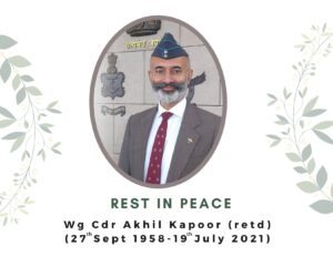 Read more about the article NESFAS AND TIP mourn the sad passing of  Wg.Cdr. Akhil Kapoor (Retd), Co-Founder, C. Green Organic Future Foods and member of the Slow Food India Network.