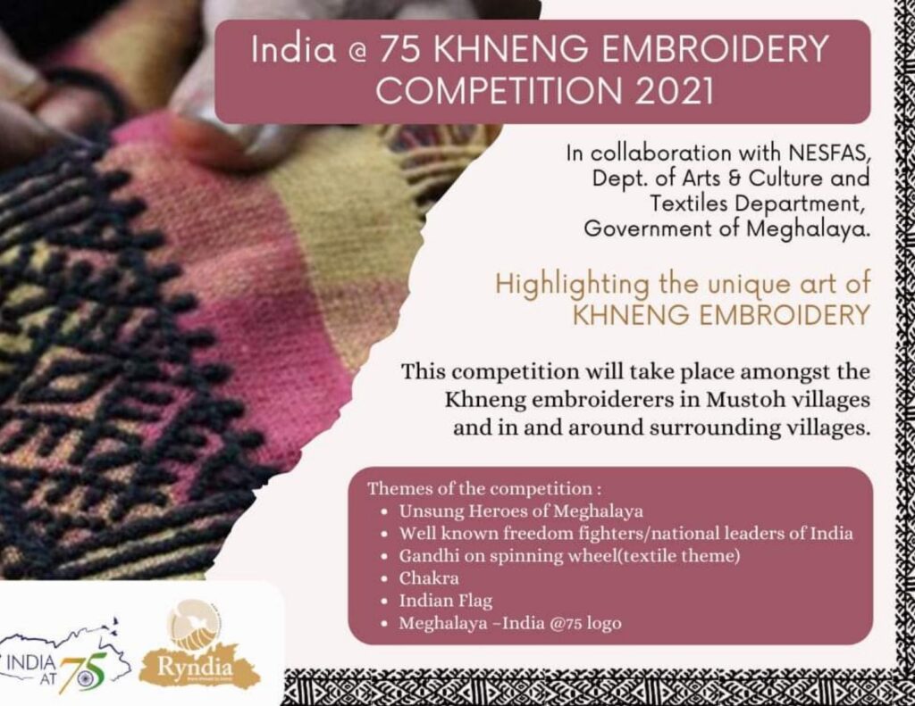 Khneng embroidery competition