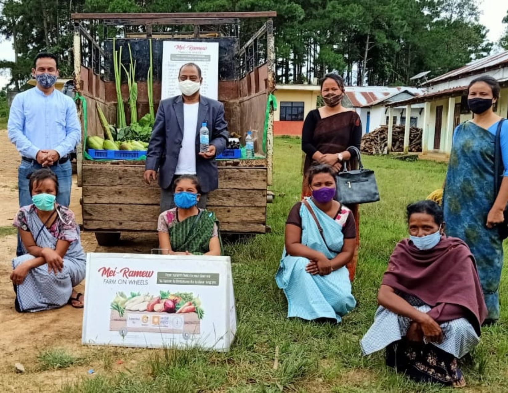 Read more about the article Farm on Wheels initiative receives local grassroots support in West Jaintia Hills