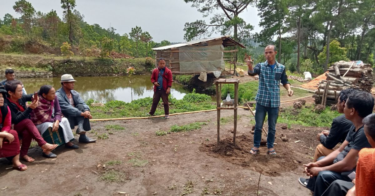 Read more about the article Progressive farmer from Moodymmai guides Agroecology Learning Circles on best practices of Natural Integrated Farming