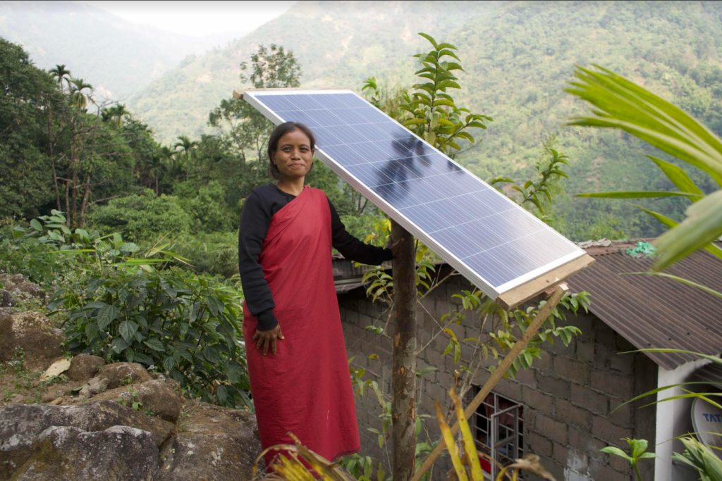 Solar electrified village in Meghalaya
