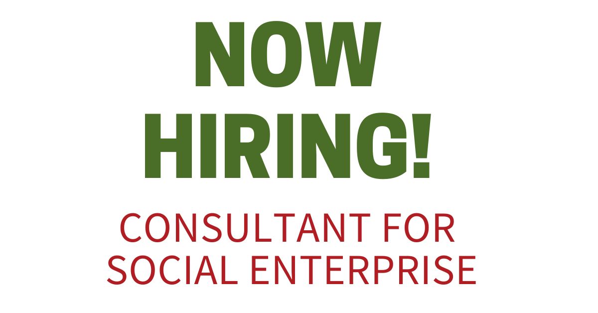 Read more about the article Job Vacancy: Consultant for Social Enterprise