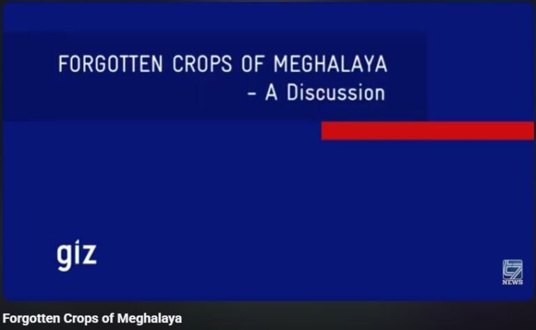 Forgotten Crops of Meghalaya