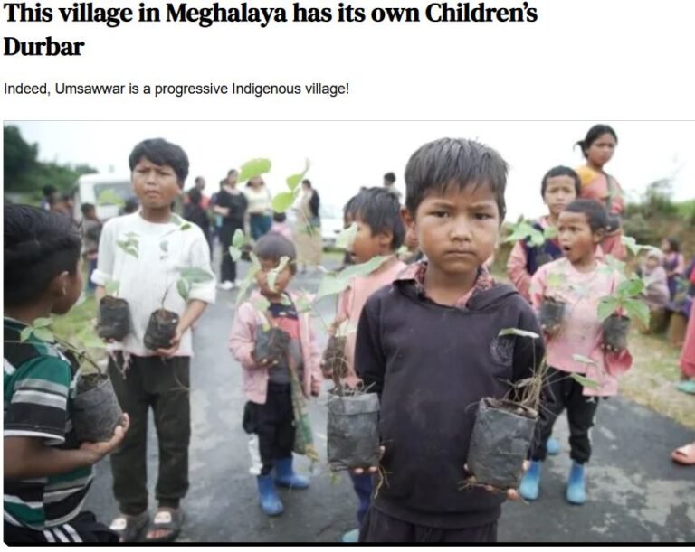 This village in Meghalaya has its own Childrens Durbar