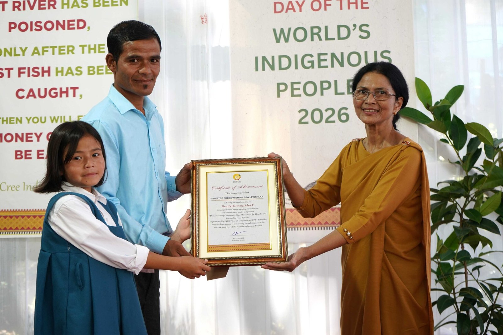 Read more about the article NESFAS celebrates International Day of the World’s Indigenous Peoples with a focus on community-led nature-based school meals
